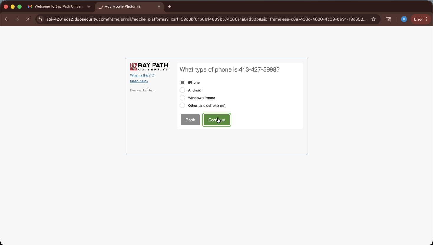 Snapshot - enrolling in duo (0 35.08).png