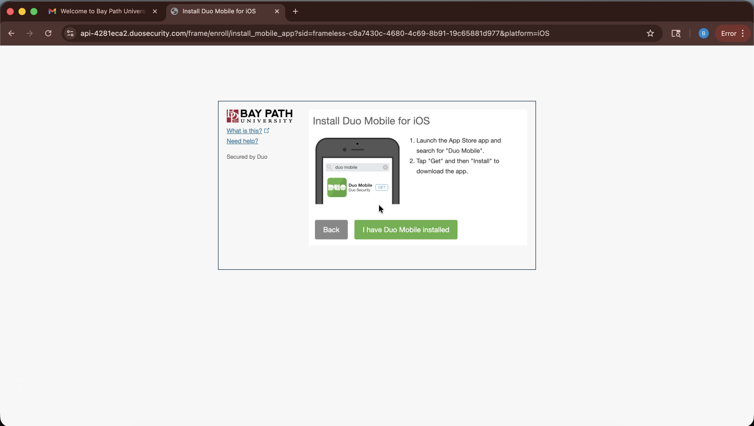Snapshot - enrolling in duo (0 36.32).png